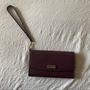 Kate spade Phone Wristlet Wallet